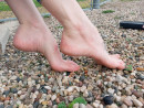 Just cooling my tootsies off on a hot day