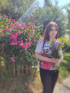 With flowers