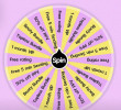 Come spin the Wheel mon amour ??
1 spin =$7
2 spins =$14
3 spins =$21

Tip in $150 and receive all spins