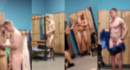 Blond jocks in the locker room!