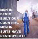 Just a friendly PSA. ONLY REAL ALPHA MALE BLUE COLLAR MEN, know what"s best for you. they make the best daddies, the best lovers, the best masters. KEEP AMERICA GREAT...KEEP OLDER DEMIN-CLAD MEN IN CHARGE! #workingMen #boomer #AlphaMale #Denim-Gods #veteran #navy, #Daddy #blueCollar