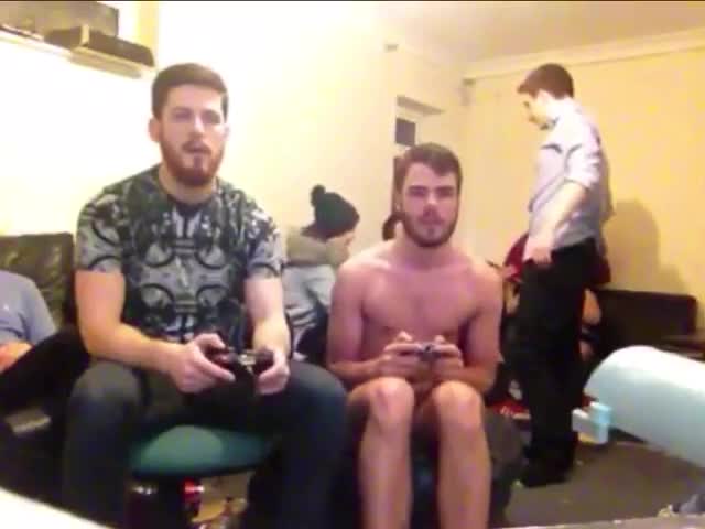 Loose 12-0 on fifa and play the next game naked with your straight mates