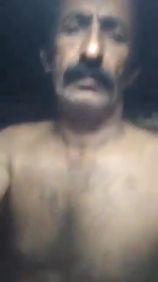 Mature Pakistani worker shows to us his hairy chest and nice cock! If you like hairy mature men you will love this manly man!?