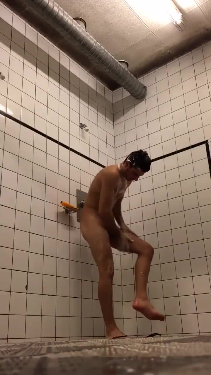 Shower Dudes 
Sexy sexy shower scenes! Want to see more of these exclusive boys? More for members only!