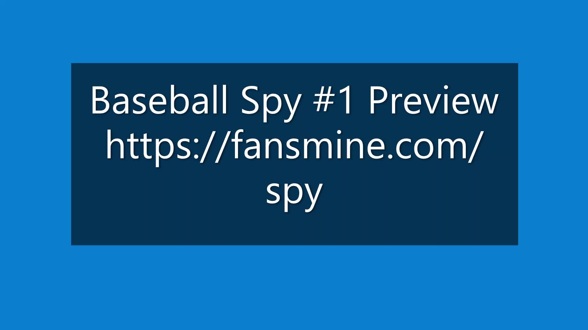 The original content of straight guys peeing. Baseball Spy # 1 Preview