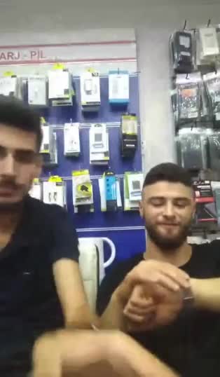 Arab cell phone sellers have fun on camera! Big Cocks!
If you"ve ever wondered what those sexy Arab salesmen are doing in the cell phone store when the store is empty, watch them in this video shake their big Arab cocks and bang them against each other. Sexy Hairy guys!