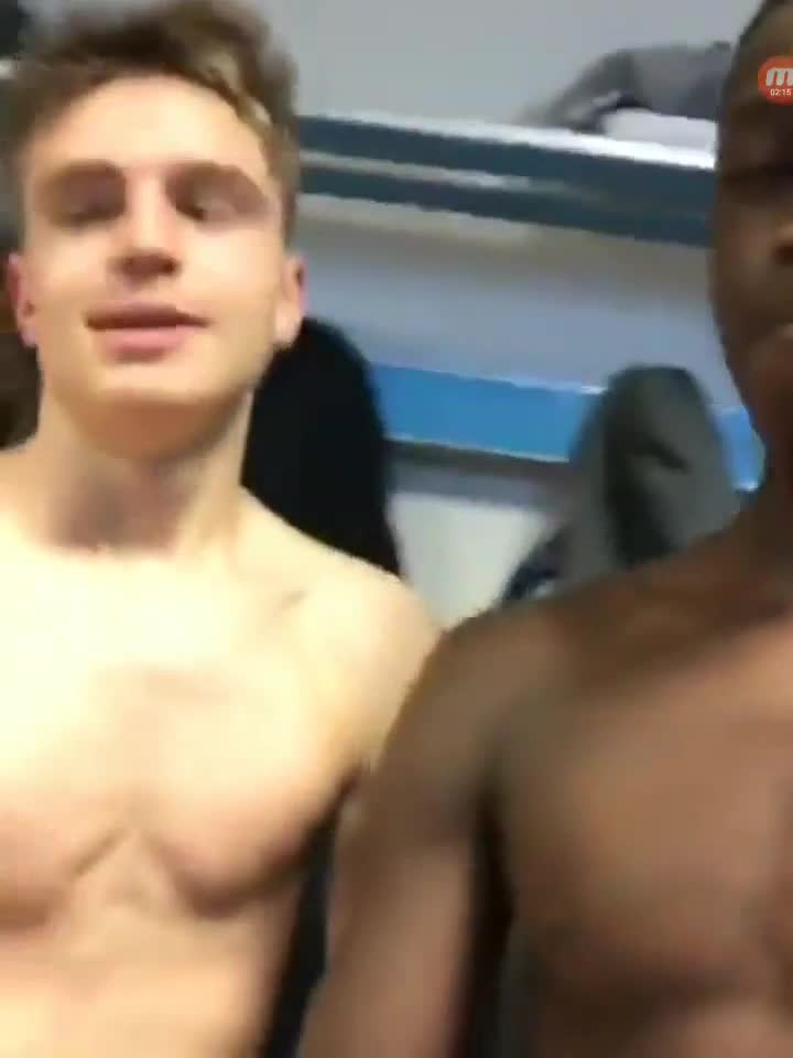 Youth soccer players from Serie A Italian team live streams the intimacy of the locker room?
Nice cocks and butts! Sexy guys and African footballers with muscular bodies  Part 1 of 21 min video