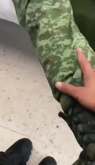 Latino military having fun in the army, teasing, grabbing bulges, humping each others...and sucking dick!?(Preview)