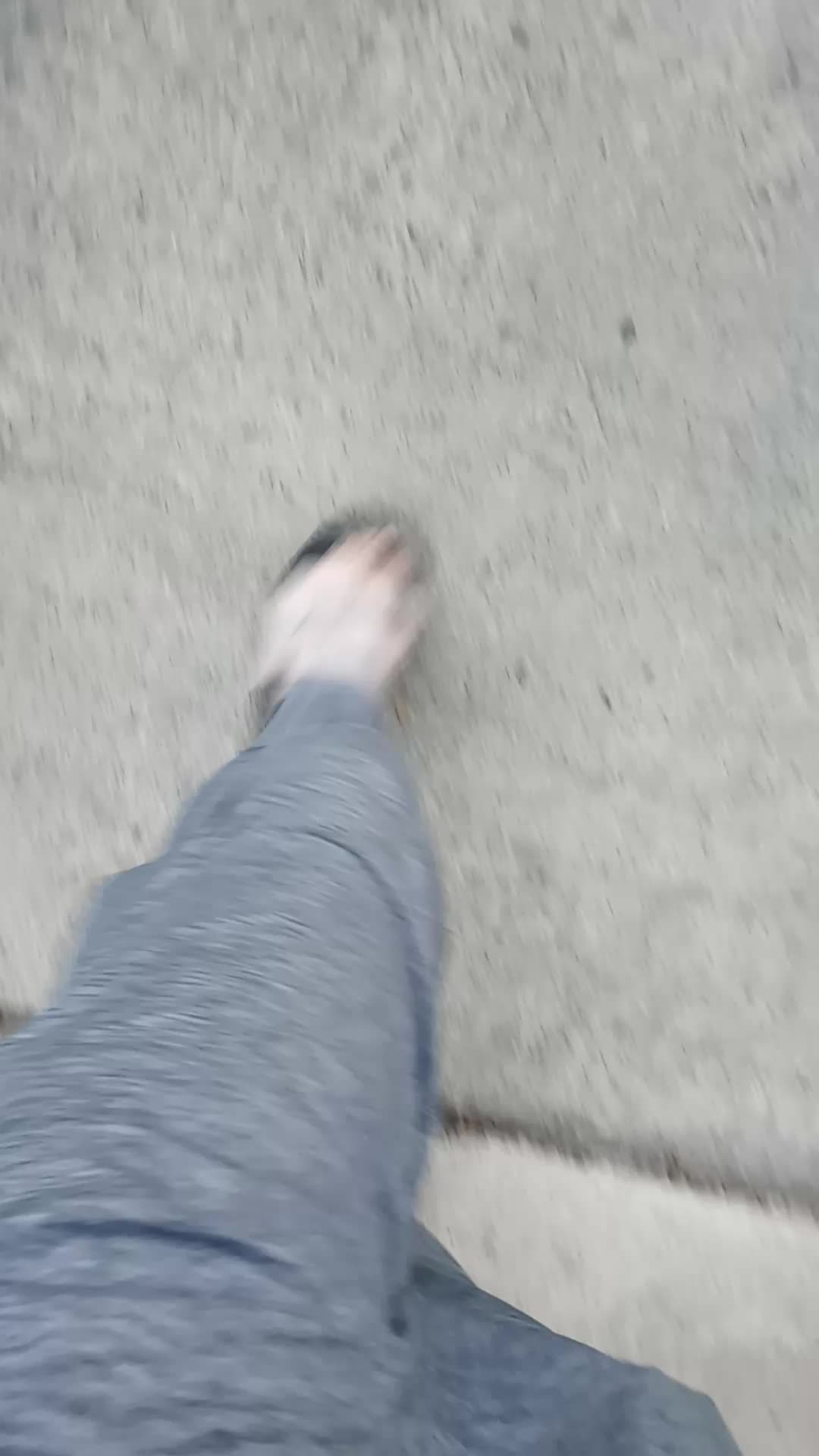 Just going for a walk in my sandals with black painted tootsies wootsies. Are you ready to massage then and suck them afterwards?