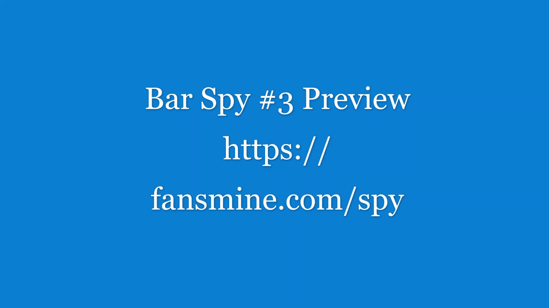 The original content of straight guys peeing. Bar Spy # 3 Preview