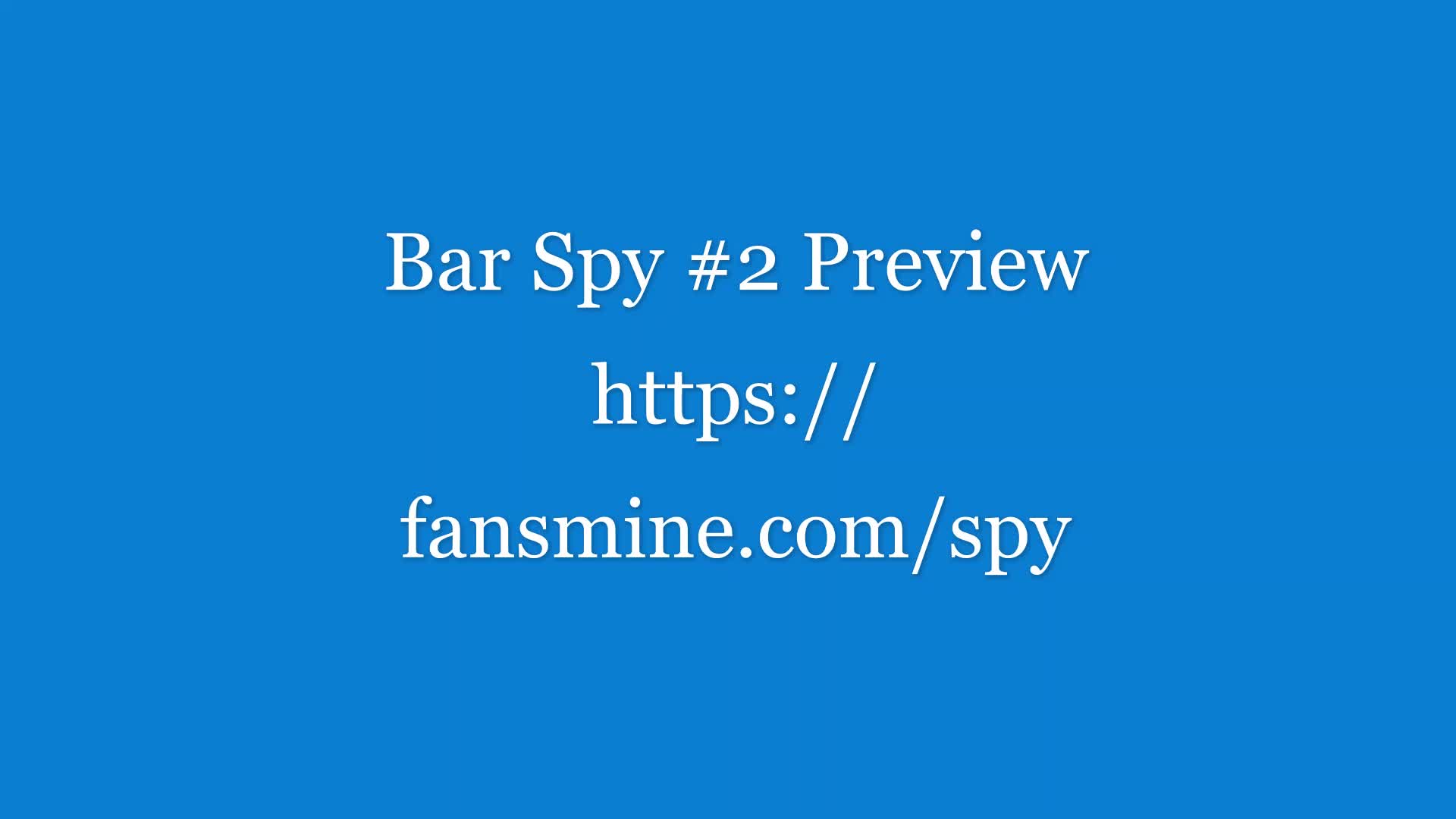 The original content of straight guys peeing. Bar Spy # 2 Preview